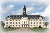 Das Schloss Hubertusburg in Wermsdorf, einem Nachbarort von Wurzen, ist immer einen Ausflug wert Schloss Hubertusburg
