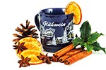 Tasse mit Glühwein